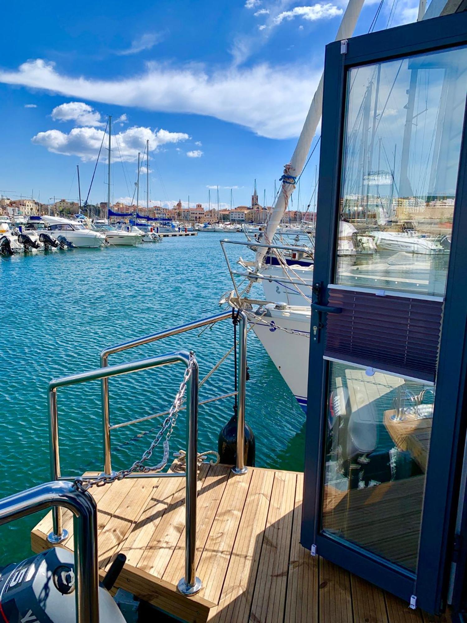 Houseboat Seabreeze Hotel Alghero Exterior foto